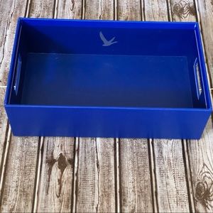 Blue Grey Goose Vodka Gift Basket Tray